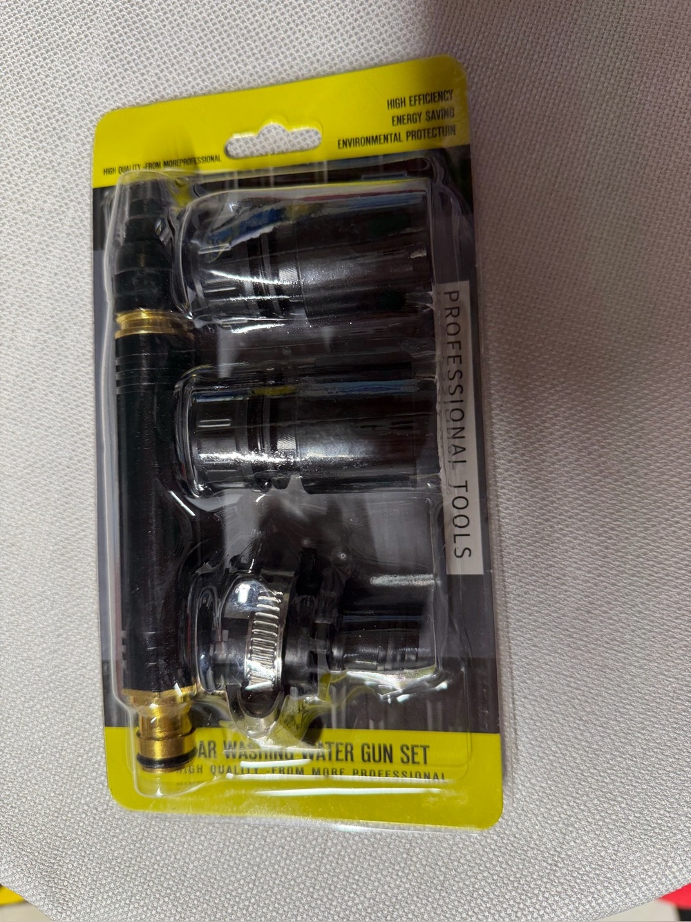Black and Gold Car Wash Water Gun Set